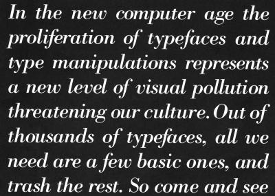 Announcements and invitations depicts: exhibition description