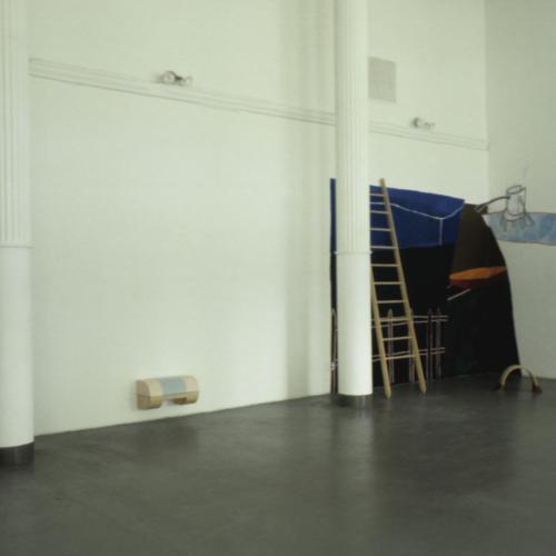 Photographic Materials depicts: artworks installed in a gallery