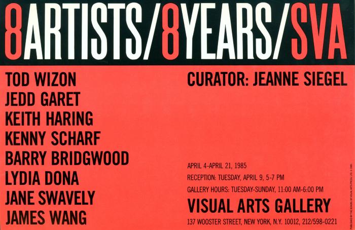 Announcements and invitations depicts: Exhibition announcement