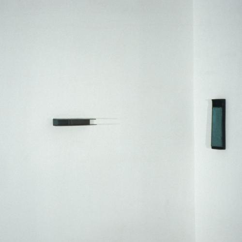 Photographic Materials depicts: artworks installed in a gallery