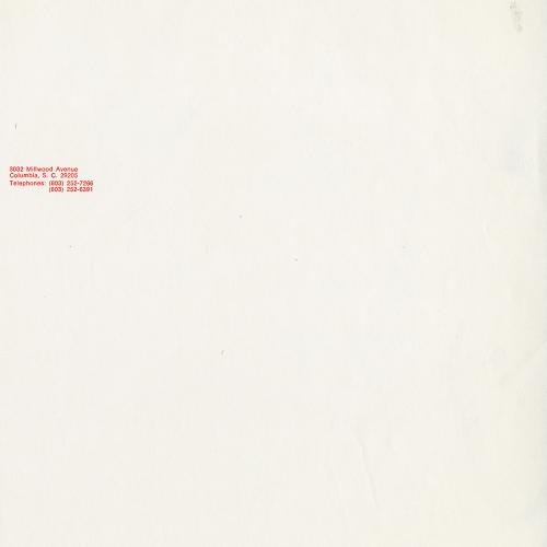 Letterheads/Stationery depicts: "Ravenel" in large letters, "Ravene" letters cut in half for different color. 