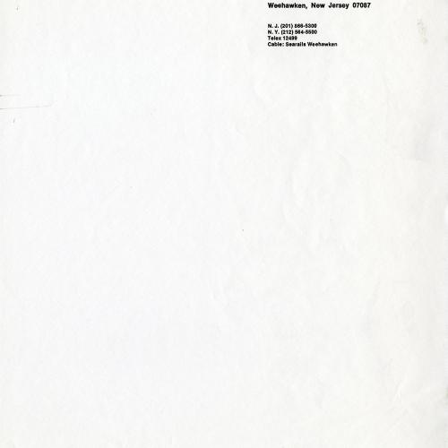 Letterheads/Stationery depicts: 2 opposite turning arrows forming an "S" and company name and address on the left. 