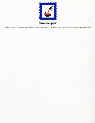 Letterheads/Stationery depicts: graphic depiction of a stamp with a steamboat drawing inside. 