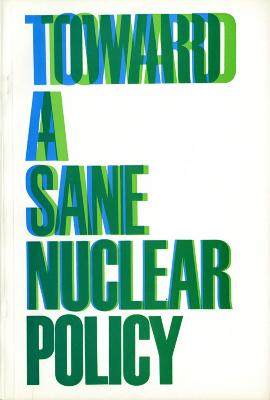 Booklet/Brochure depicts: Text with a chromatic aberration effect increasing in intensity. 