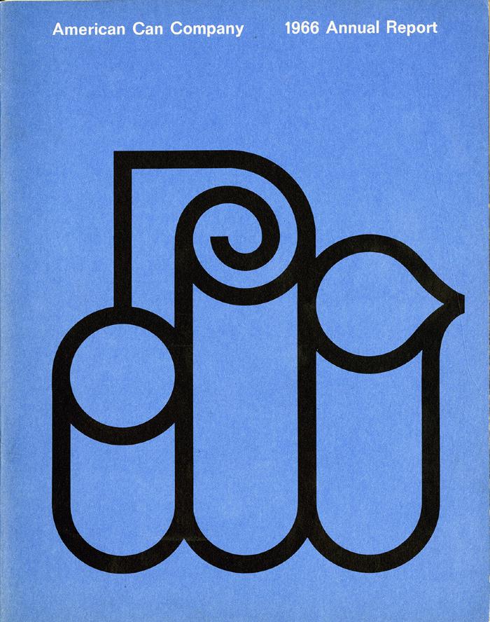 Annual Reports and Corporate Communications depicts: Very minimal line art illustrations of a can, a scroll, and some sort of pouring container 
