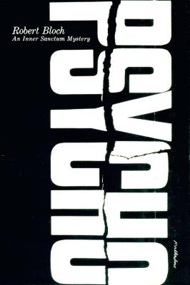 Book Covers depicts: The letters of "Psycho" are vertical and ripped apart, now slightly askew