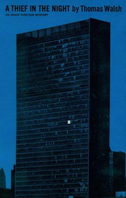 Book Covers depicts: Large skyscraper in the night, a single window has a light on