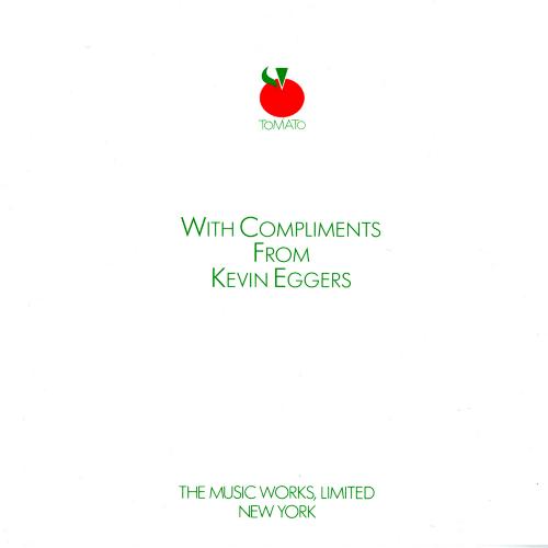Bulletins and catalogs, Cards depicts: Cut out of a tomato with a large spike facing downward on top.