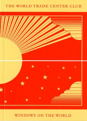 Booklet/Brochure depicts: Mirror image depictions of the moon at night and the sun during the day.
