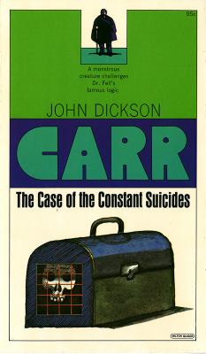 Book Covers depicts: Tool box with a grate opening on one side, revealing a skull peering through.