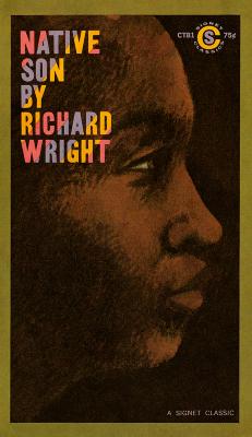 Book Covers depicts: Side profile close up of a Native person.