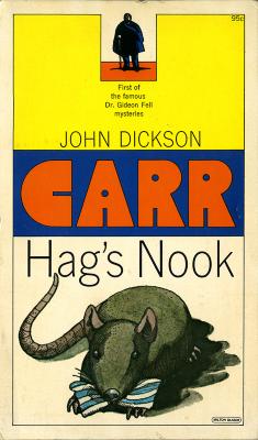 Book Covers depicts: Rat looking towards the viewer while chewing on a piece of blue and white striped material. 