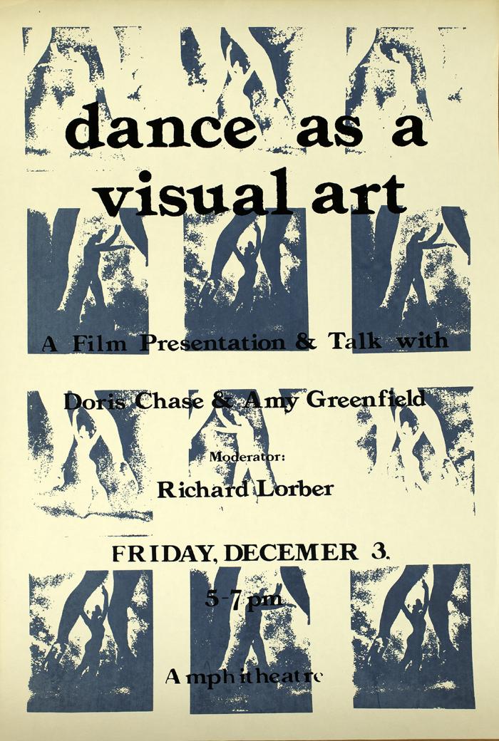 Posters depicts: three by four grid of figure moving in dance motion