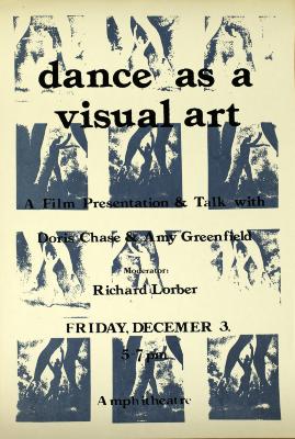 Posters depicts: three by four grid of figure moving in dance motion