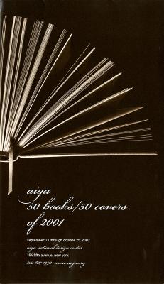 Posters depicts: Underside of an open book. 