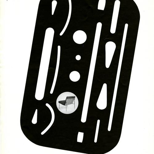 Advertisements depicts: Cassette-like silhouette slightly rotated with an image of a trap in one of the circles.