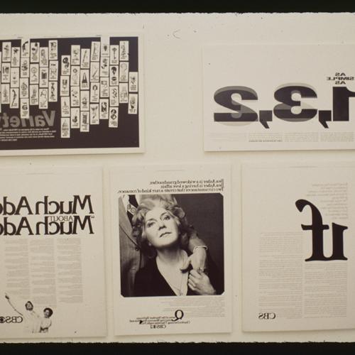 Photographic Materials depicts: artworks installed in gallery