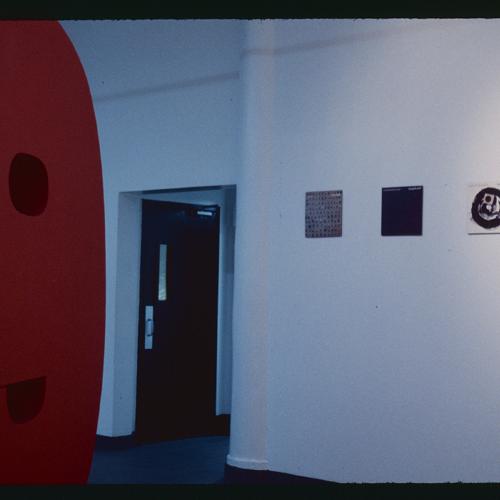 Photographic Materials depicts: artworks installed in gallery