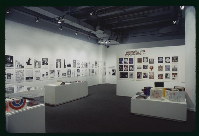 Photographic Materials depicts: artworks installed in gallery