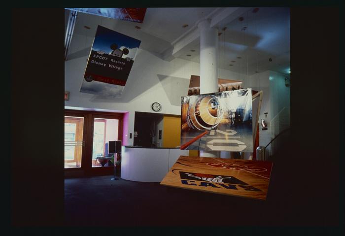 Photographic Materials depicts: artworks installed in gallery