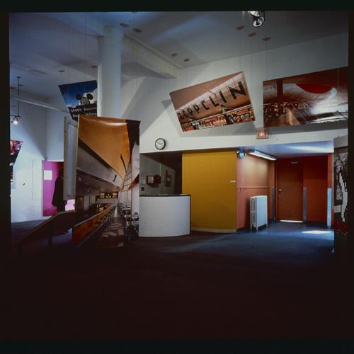 Photographic Materials depicts: artworks installed in gallery