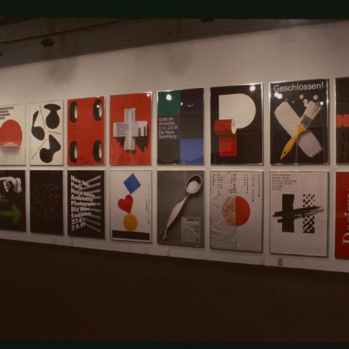 Photographic Materials depicts: artworks displayed in a gallery
