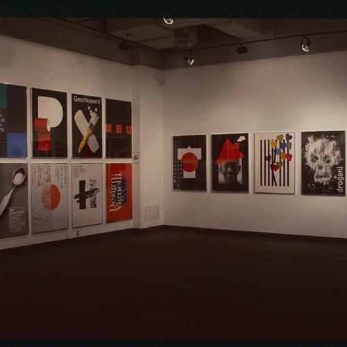 Photographic Materials depicts: artworks displayed in a gallery