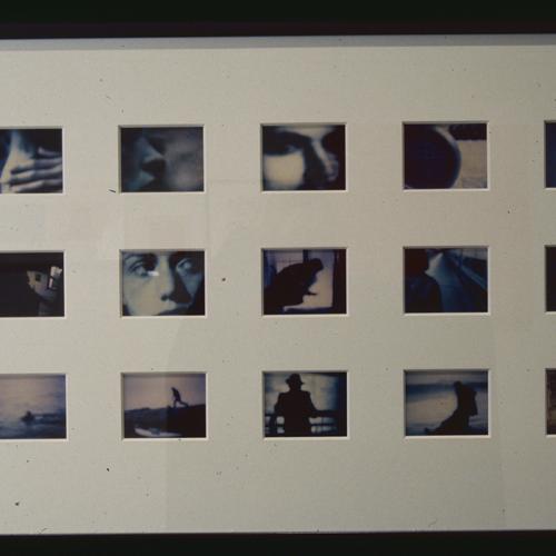 Photographic Materials depicts: artworks installed in gallery