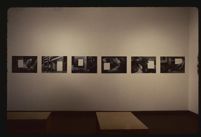 Photographic Materials depicts: artworks displayed in gallery