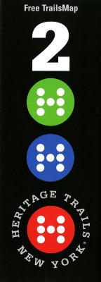Booklet/Brochure depicts: Vertical row of multicolor circles with H's inside using dots with a large 2 at the top of the row.