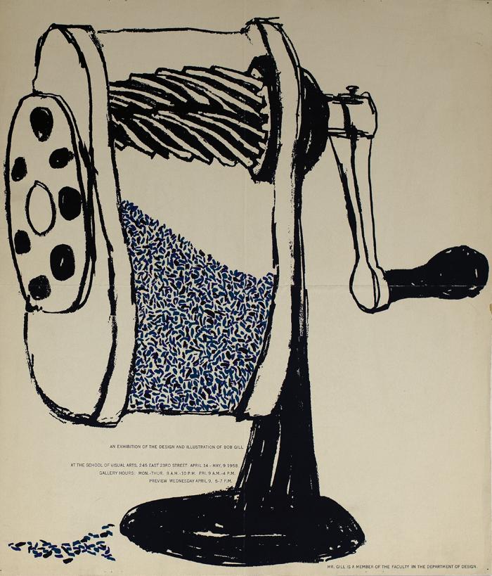 Posters depicts: Drawing of pencil sharpener