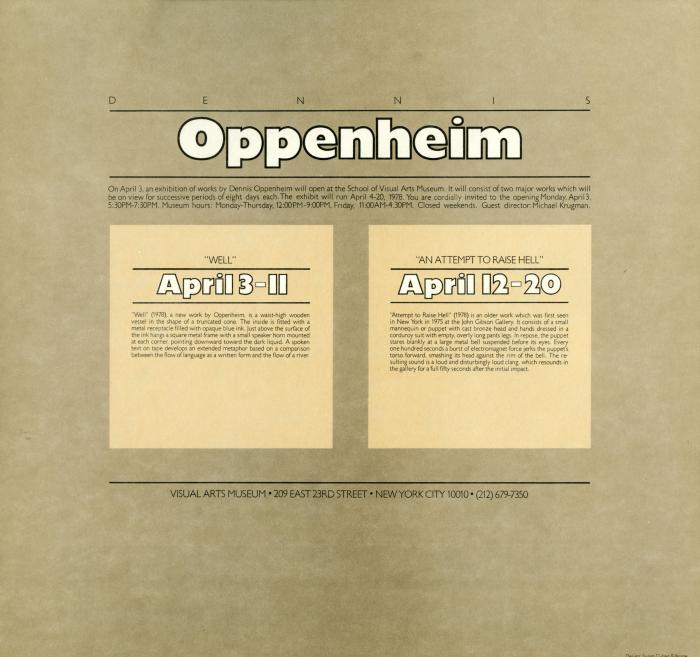 Posters depicts: Text only brown poster
