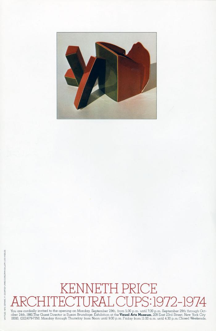 Posters depicts: Abstract red and black sculpture