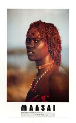 Posters depicts: Portrait of Maasai warrior