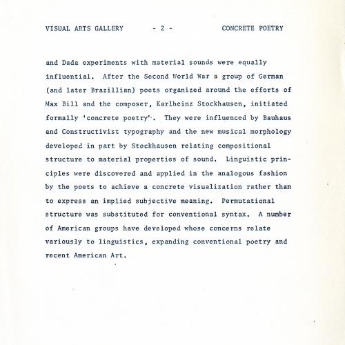 Press Releases depicts: typed press release