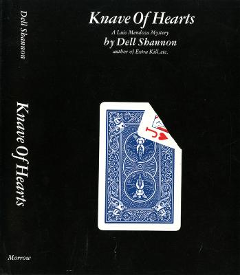 Book Covers depicts: Playing card face down, with a corner folded back to reveal it is a jack of hearts