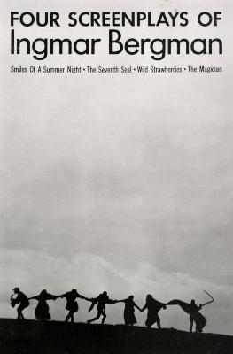 Book Covers depicts: Silhouette of seven people holding hands on a hill, the one on the left end holds a fiddle and the one on the right holds a scythe 