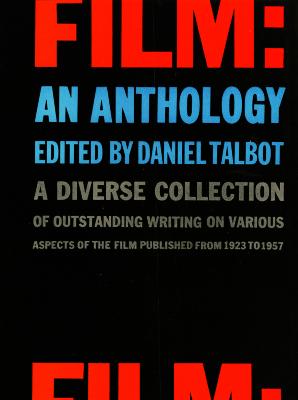 Book Covers depicts: Part of the main title in red at top of book and part at bottom as if two frames on a film strip
