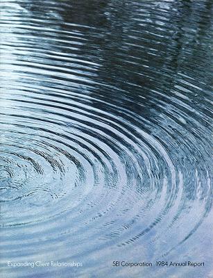 Annual Reports and Corporate Communications depicts: Many ripples are seen on water 