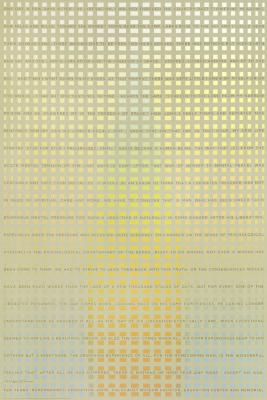 Posters depicts: Glowing grid in gold, orange and green. Some squares form the shape of a tall building