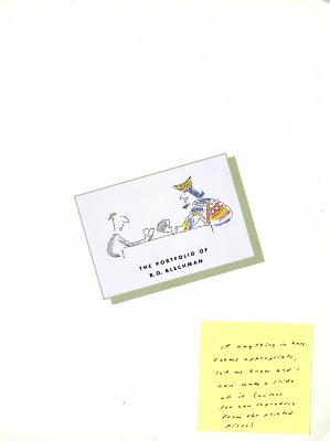 Illustration of a normal guy and a king playing cards, next to a post it note with a handwritten note on it 