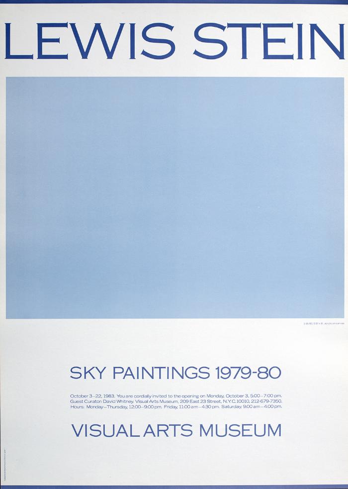 Posters depicts: Blue rectangle