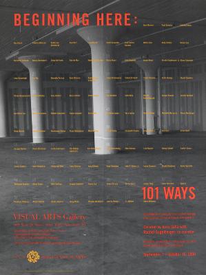 Posters depicts: Exhibition poster