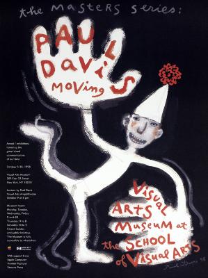 Posters depicts: Poster for Paul Davis Masters Series exhibition
