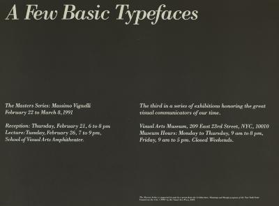 Posters depicts: title and exhibition details