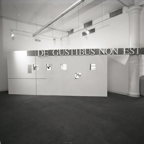 Photographic Materials depicts: Installation photo