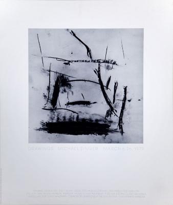 Posters depicts: Abstract black and white drawing