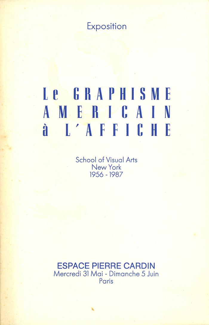 Exhibition Catalogues depicts: Exhibition catalogue cover