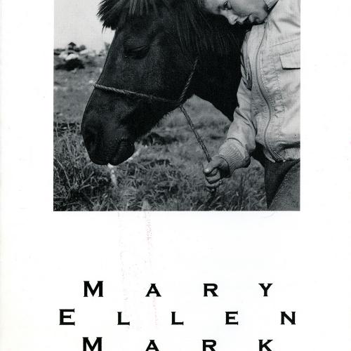 Prints depicts: Back of announcement with photograph of child and pony