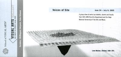 Announcements and invitations depicts: Exhibition announcement